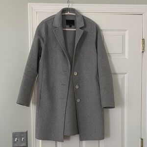 Banana Republic Women’s Gray Wool Coat